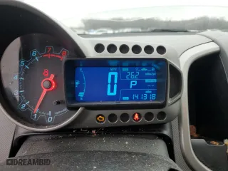 2016 Chevrolet Sonic LT with VIN 1G1JC5SH4G4159613, listed as a Copart auction lot 44979615 with 141,318 mi miles and Salvage Title. Bid and sale history available at carsss.com. Image 9.