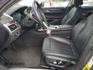 2018 BMW 7 Series 740e xDrive iPerformance with VIN WBA7J2C51JG938383, listed as a Copart auction lot 74255964 with 0 mi miles and Salvage Title. Bid and sale history available at carsss.com. Image 7.
