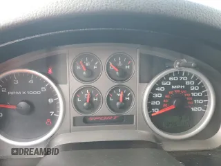 2007 Ford F-150 XLT with VIN 1FTPW12V27KD37683, listed as a Copart auction lot 61747115 with 189,674 mi miles and Salvage title. Bid and sale history available at DreamBid. Image 9.