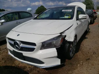 2019 Mercedes-Benz CLA with VIN WDDSJ4GB6KN770574, listed as a Copart auction lot 55083512 with 16,352 mi miles. Bid and sale history available at carsss.com. Image 2.