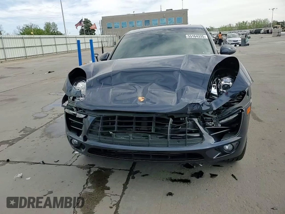 2017 Porsche Macan with VIN WP1AA2A51HLB03458, listed as a Copart auction lot 55164335 with 53,156 mi miles and Salvage title. Bid and sale history available at DreamBid. Image 15.