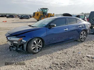 2020 Nissan Maxima SV with VIN 1N4AA6CV5LC365035, listed as a Copart auction lot 64474115 with 75,189 mi miles and Clean title. Bid and sale history available at DreamBid. Image 1.