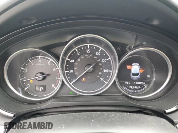 2016 Mazda CX-9 Signature with VIN JM3TCBEY9G0104888, listed as a Copart auction lot 53465095 with 138,819 mi miles and Salvage Title. Bid and sale history available at DreamBid. Image 9.