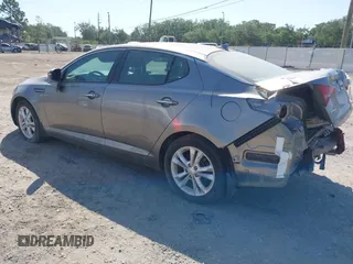 2013 Kia Optima EX with VIN 5XXGN4A72DG158198, listed as a IAAI auction lot 25640499 with 95,752 mi miles. Bid and sale history available at carsss.com. Image 3.