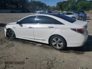 2012 Hyundai Sonata Hybrid z VIN KMHEC4A41CA035615, wystawiony jako Copart lot #57232455 z przebiegiem 177 688 mil mil oraz Szkoda całkowita • Salvage title. Historia ofert i sprzedaży dostępna na DreamBid. Obrazek 2.