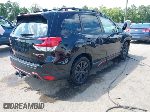 2023 Subaru Forester Special Sports with VIN JF2SKAJC1PH437780, listed as a IAAI auction lot 42537009 with 31,288 mi miles and . Bid and sale history available at DreamBid. Image 4.