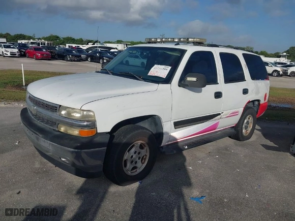 2005 Chevrolet Tahoe LS with VIN 1GNEC13V75R260965, listed as a IAAI auction lot 41930399 with 1 mi miles. Bid and sale history available at carsss.com. Image 2.