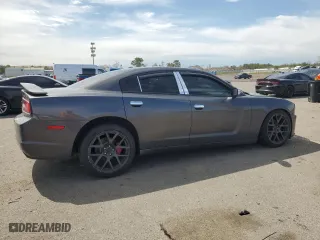 2013 Dodge Charger SXT Plus with VIN 2C3CDXHG0DH610871, listed as a Copart auction lot 52609855 with 135,974 mi miles and Salvage Title. Bid and sale history available at carsss.com. Image 3.