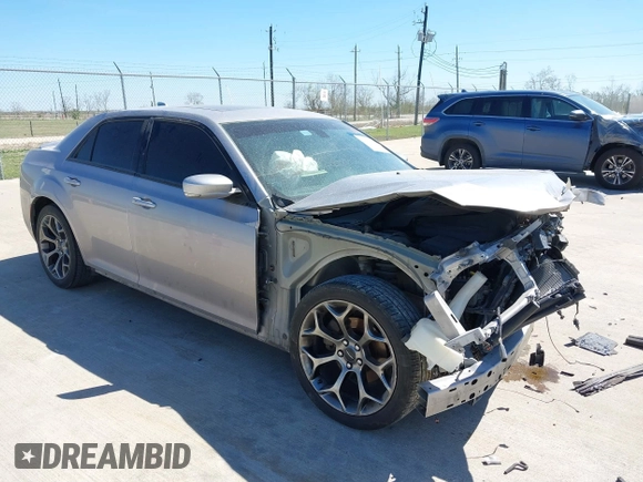 2018 Chrysler 300 with VIN 2C3CCABG2JH245095, listed as a IAAI auction lot 41827509 with 156,617 mi miles. Bid and sale history available at carsss.com. Image 1.