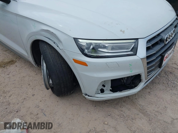 2019 Audi Q5 Premium with VIN WA1ANAFY1K2112834, listed as a IAAI auction lot 42443822 with 98,579 mi miles and . Bid and sale history available at DreamBid. Image 6.