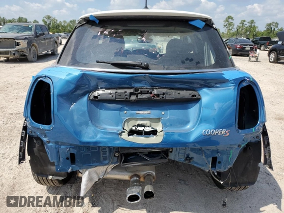 2023 MINI Hardtop 4 Door Cooper S with VIN WMW53DK07P2T87451, listed as a Copart auction lot 71447054 with 2,825 mi miles and Salvage title. Bid and sale history available at DreamBid. Image 6.