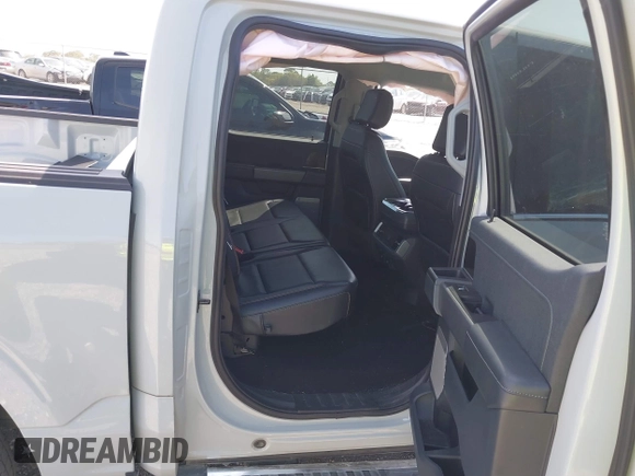 2023 Ford F-150 XL with VIN 1FTFW1E80PFB58830, listed as a IAAI auction lot 41823584 with 35,536 mi miles. Bid and sale history available at carsss.com. Image 8.