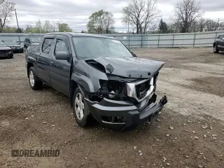 2013 Honda Ridgeline RTL with VIN 5FPYK1F57DB009718, listed as a Copart auction lot 55763435 with Not provided miles and Salvage title. Bid and sale history available at DreamBid. Image 14.