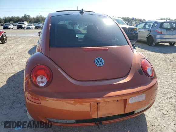 2010 Volkswagen Beetle with VIN 3VWRW3AG8AM035450, listed as a Copart auction lot 77938214 with 48,862 mi miles and Salvage title. Bid and sale history available at DreamBid. Image 6.
