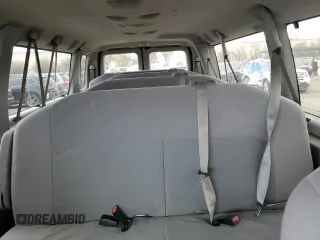 2012 Ford Econoline Passenger XL with VIN 1FBSS3BL9CDA44723, listed as a Copart auction lot 48371435 with 177,463 mi miles and Salvage Title. Bid and sale history available at DreamBid. Image 10.