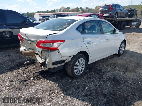 2014 Nissan Sentra S with VIN 3N1AB7AP9EL682389, listed as a IAAI auction lot 41881617 with 88,656 mi miles and . Bid and sale history available at DreamBid. Image 4.