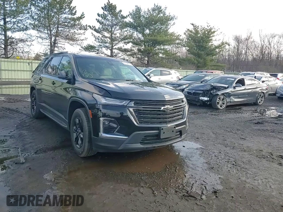 2022 Chevrolet Traverse LS with VIN 1GNEVFKW5NJ120168, listed as a Copart auction lot 50798015 with 45,373 mi miles and Salvage Title. Bid and sale history available at carsss.com. Image 11.