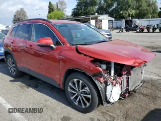 2023 Toyota Corolla Cross XLE with VIN 7MUDAABG5PV054275, listed as a Copart auction lot 54573835 with 42,003 mi miles and Salvage title. Bid and sale history available at DreamBid. Image 4.
