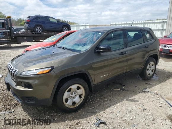 2016 Jeep Cherokee Altitude with VIN 1C4PJMAB6GW153797, listed as a Copart auction lot 56411505 with 253,304 mi miles and Non repairable. Bid and sale history available at DreamBid. Image 1.