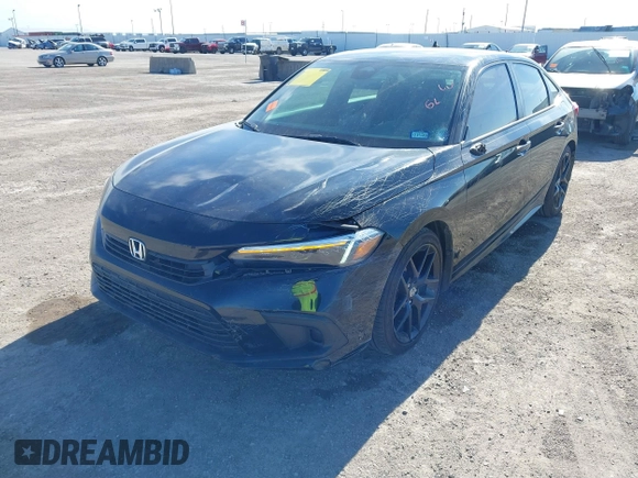 2024 Honda Civic Sedan Sport with VIN 2HGFE2F54RH529875, listed as a IAAI auction lot 41681115 with 15,223 mi miles. Bid and sale history available at carsss.com. Image 6.