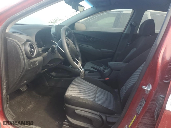 2022 Hyundai Kona SE with VIN KM8K22ABXNU804283, listed as a Copart auction lot 45548895 with 0 mi miles and Non Repairable. Bid and sale history available at carsss.com. Image 7.