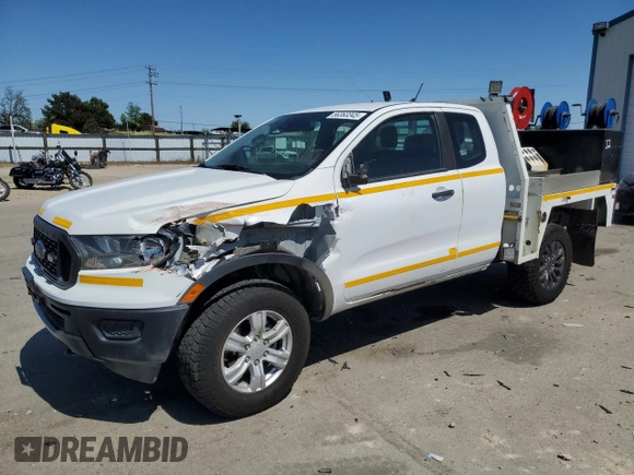 2021 Ford Ranger XL with VIN 1FTER1FH5MLD33863, listed as a Copart auction lot 56363345 with 70,588 mi miles and Clean title. Bid and sale history available at DreamBid. Image 1.