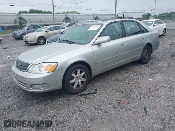 2001 Toyota Avalon XL z VIN 4T1BF28B91U144533, wystawiony jako IAAI lot #42247586 z przebiegiem 207 775 mil mil oraz . Historia ofert i sprzedaży dostępna na DreamBid. Obrazek 2.