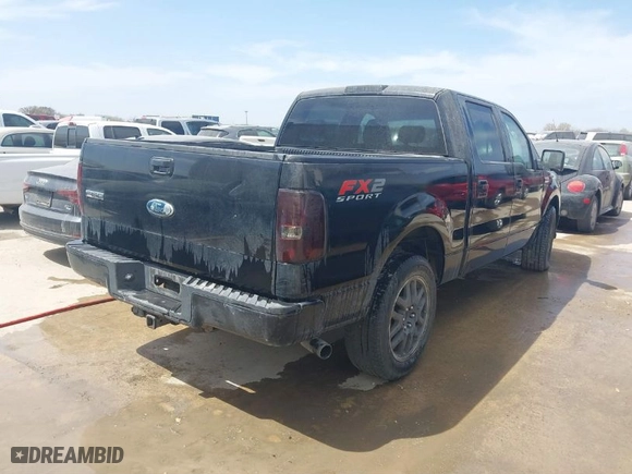 2008 Ford F-150 XLT with VIN 1FTPW12VX8KC48137, listed as a IAAI auction lot 41682620 with 200,102 mi miles. Bid and sale history available at carsss.com. Image 4.