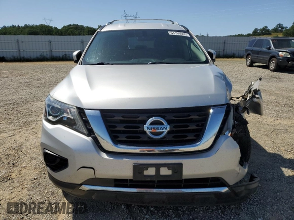 2019 Nissan Pathfinder S with VIN 5N1DR2MN0KC650274, listed as a Copart auction lot 54166005 with 96,956 mi miles and Salvage Title. Bid and sale history available at DreamBid. Image 5.