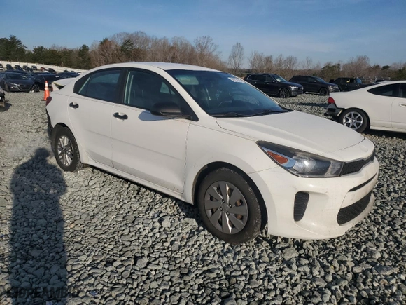 2018 Kia Rio LX with VIN 3KPA24AB3JE050051, listed as a Copart auction lot 49718545 with 157,699 mi miles and Salvage Title. Bid and sale history available at carsss.com. Image 4.
