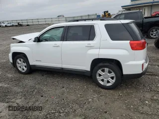 2016 GMC Terrain SLE with VIN 2GKALNEKXG6357985, listed as a Copart auction lot 83307104 with 126,826 mi miles and Salvage Title. Bid and sale history available at carsss.com. Image 2.