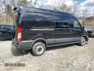 2021 Ford Transit Cargo with VIN 1FTBR1C82MKA77940, listed as a Copart auction lot 49711275 with 34,989 mi miles and Salvage Title. Bid and sale history available at DreamBid. Image 3.
