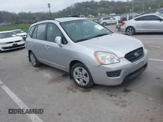 2009 Kia Rondo LX with VIN KNAFG528597253046, listed as a IAAI auction lot 41993483 with 1 mi miles. Bid and sale history available at carsss.com. Image 1.