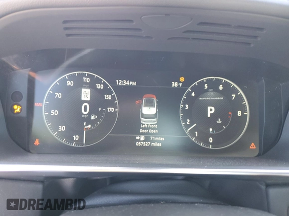 2017 Land Rover Range Rover с VIN SALGS2FEXHA334025, выставлен на аукционе Copart как лот 41811675 с пробегом 57 527 миль миль и Списание • Salvage title. История ставок и продаж доступна на DreamBid. Изображение 9.