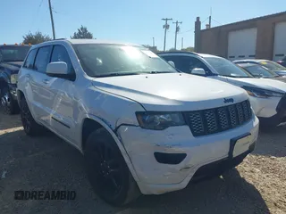 2019 Jeep Grand Cherokee Laredo E with VIN 1C4RJFAGXKC577977, listed as a IAAI auction lot 41877685 with 73,481 mi miles and . Bid and sale history available at DreamBid. Image 1.
