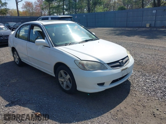 2004 Honda Civic EX with VIN 2HGES26714H545269, listed as a IAAI auction lot 42119051 with 224,384 mi miles and . Bid and sale history available at DreamBid. Image 1.