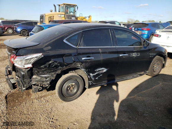 2015 Nissan Sentra SR with VIN 3N1AB7AP3FY298709, listed as a Copart auction lot 73177024 with 148,876 mi miles and Salvage Title. Bid and sale history available at carsss.com. Image 3.