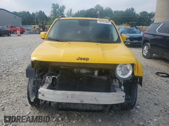 2017 Jeep Renegade Altitude with VIN ZACCJBBH2HPE97762, listed as a Copart auction lot 59161605 with 188,153 mi miles and Clean title. Bid and sale history available at DreamBid. Image 5.