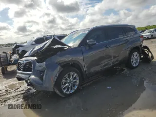 2023 Toyota Highlander L z VIN 5TDKDRAH5PS016031, wystawiony jako Copart lot #56623205 z przebiegiem 6 009 mil mil oraz Szkoda całkowita • Salvage title. Historia ofert i sprzedaży dostępna na DreamBid. Obrazek 1.