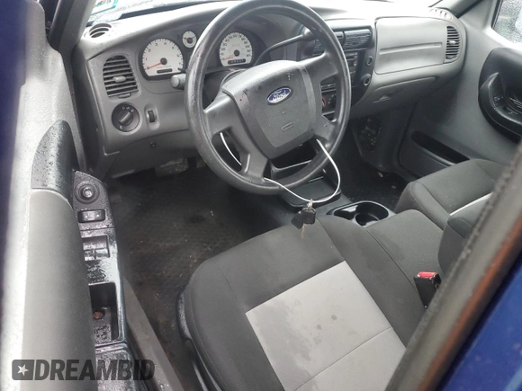 2011 Ford Ranger XLT with VIN 1FTLR4FE2BPB07543, listed as a Copart auction lot 57044345 with Not provided miles and Salvage title. Bid and sale history available at DreamBid. Image 8.