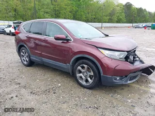 2018 Honda CR-V EX-L with VIN 5J6RW1H89JL012700, listed as a IAAI auction lot 41961763 with 69,575 mi miles. Bid and sale history available at carsss.com. Image 1.