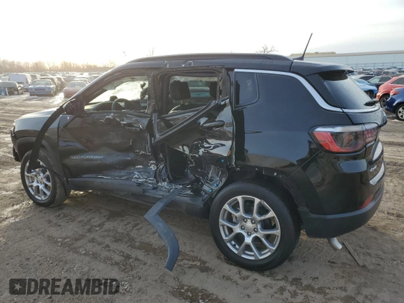 2024 Jeep Compass Latitude Lux с VIN 3C4NJDFN6RT101203, выставлен на аукционе Copart как лот 43558145 с пробегом 4 234 миль миль и На запчасти • Non repairable. История ставок и продаж доступна на DreamBid. Изображение 2.