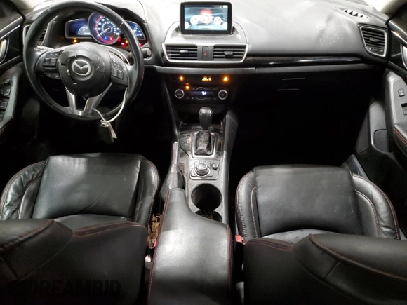 2015 Mazda 3 i Grand Touring with VIN 3MZBM1W73FM159993, listed as a Copart auction lot 50090915 with 124,085 mi miles and Salvage Title. Bid and sale history available at DreamBid. Image 8.
