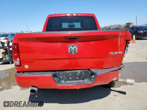 2015 Ram 1500 Tradesman with VIN 1C6RR7KT4FS689638, listed as a Copart auction lot 48629025 with 110,866 mi miles and Salvage title. Bid and sale history available at DreamBid. Image 6.