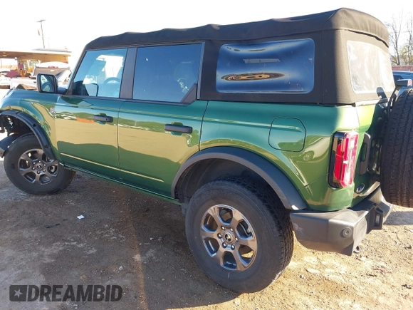 2022 Ford Bronco with VIN 1FMDE5BH8NLB01842, listed as a IAAI auction lot 41257252 with 18,662 mi miles. Bid and sale history available at carsss.com. Image 3.