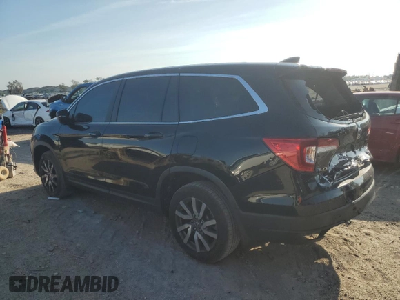 2019 Honda Pilot EX-L with VIN 5FNYF5H57KB025111, listed as a Copart auction lot 53779434 with 86,609 mi miles and Salvage title. Bid and sale history available at DreamBid. Image 2.