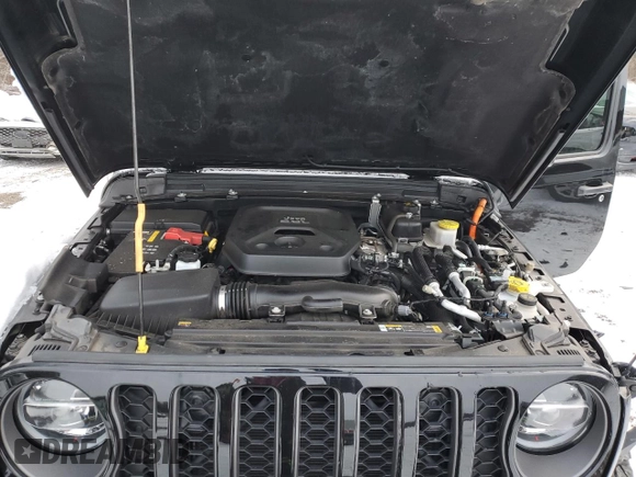 2022 Jeep Wrangler Unlimited Rubicon with VIN 1C4JJXR64NW259788, listed as a Copart auction lot 83600134 with 29,954 mi miles and Clean title. Bid and sale history available at DreamBid. Image 11.
