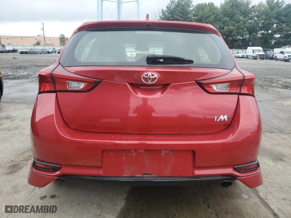 2017 Toyota Corolla iM with VIN JTNKARJE6HJ540877, listed as a Copart auction lot 73573084 with 53,596 mi miles and Salvage Title. Bid and sale history available at carsss.com. Image 6.