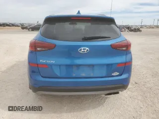 2019 Hyundai Tucson Sport with VIN KM8J33AL5KU981469, listed as a Copart auction lot 45370525 with 163,979 mi miles and Salvage Title. Bid and sale history available at carsss.com. Image 6.