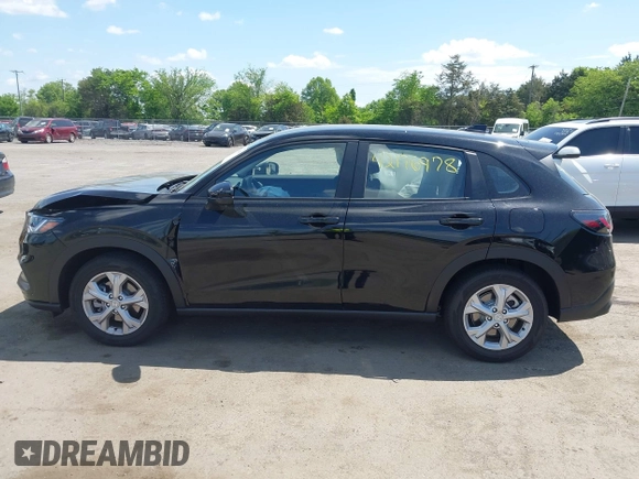2025 Honda HR-V LX with VIN 3CZRZ2H32SM770069, listed as a IAAI auction lot 42176978 with 1,484 mi miles and . Bid and sale history available at DreamBid. Image 15.
